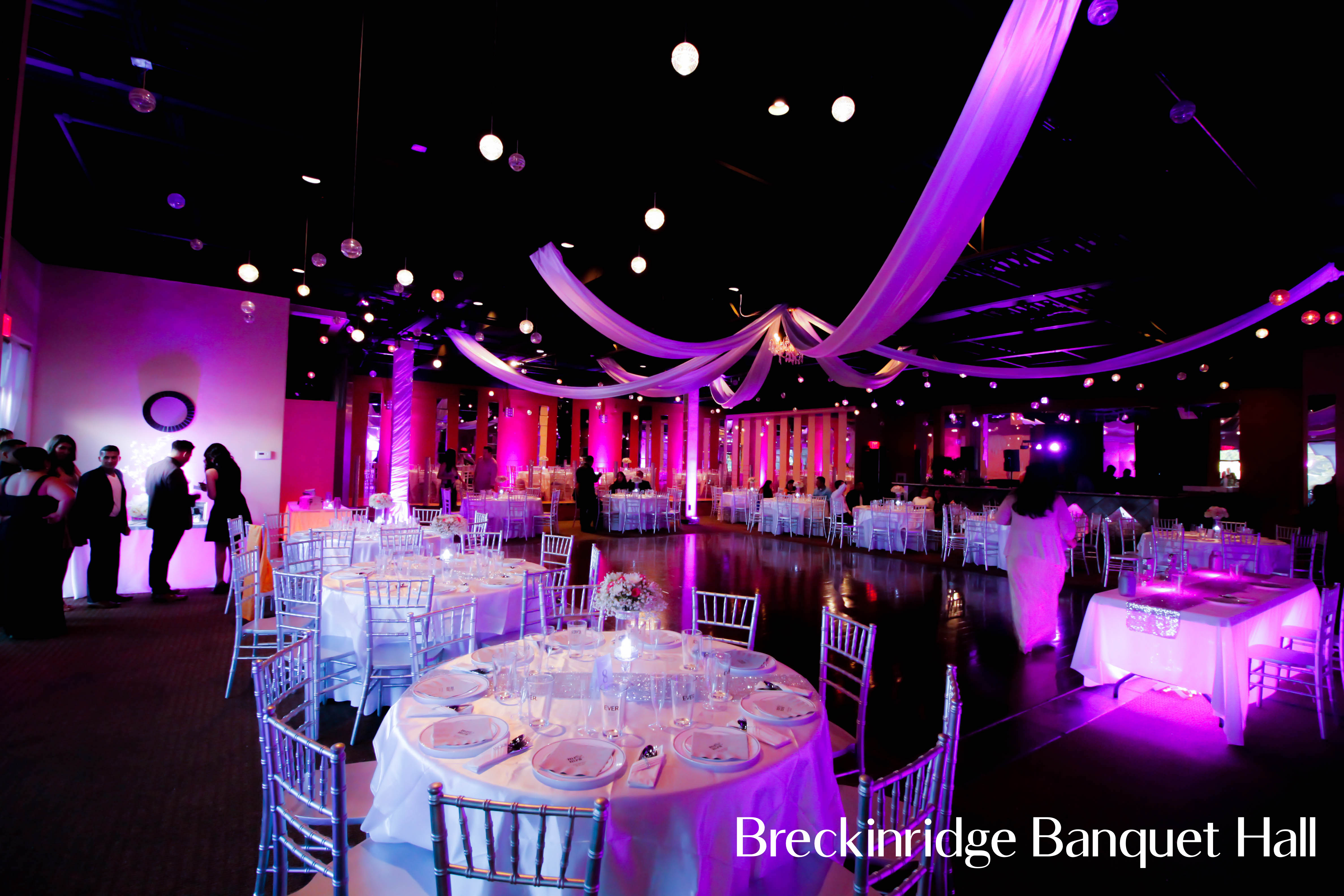 Breckinridge Banquet Hall Banner