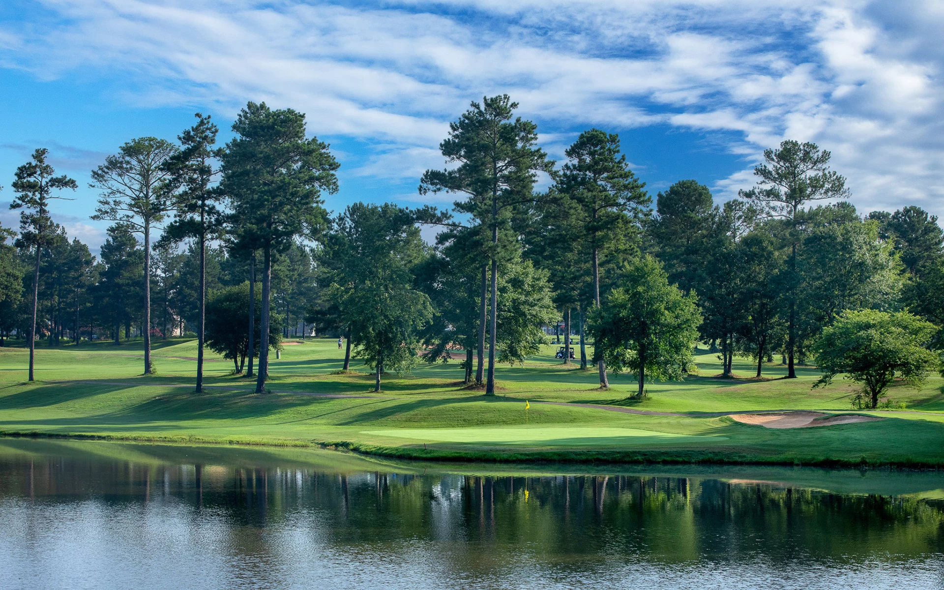Flat Creek Country Club Banner